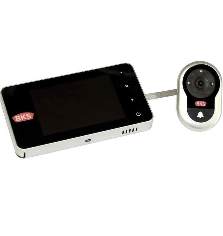 BKS DS-40 digitaler Türspion mit Bildschirm und Außenkamera