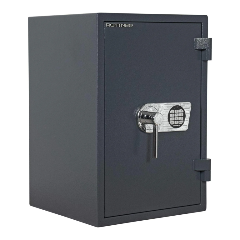 Rottner Atlas Fire 65 Elektronikschloss Anthrazit T05665 – Frontansicht