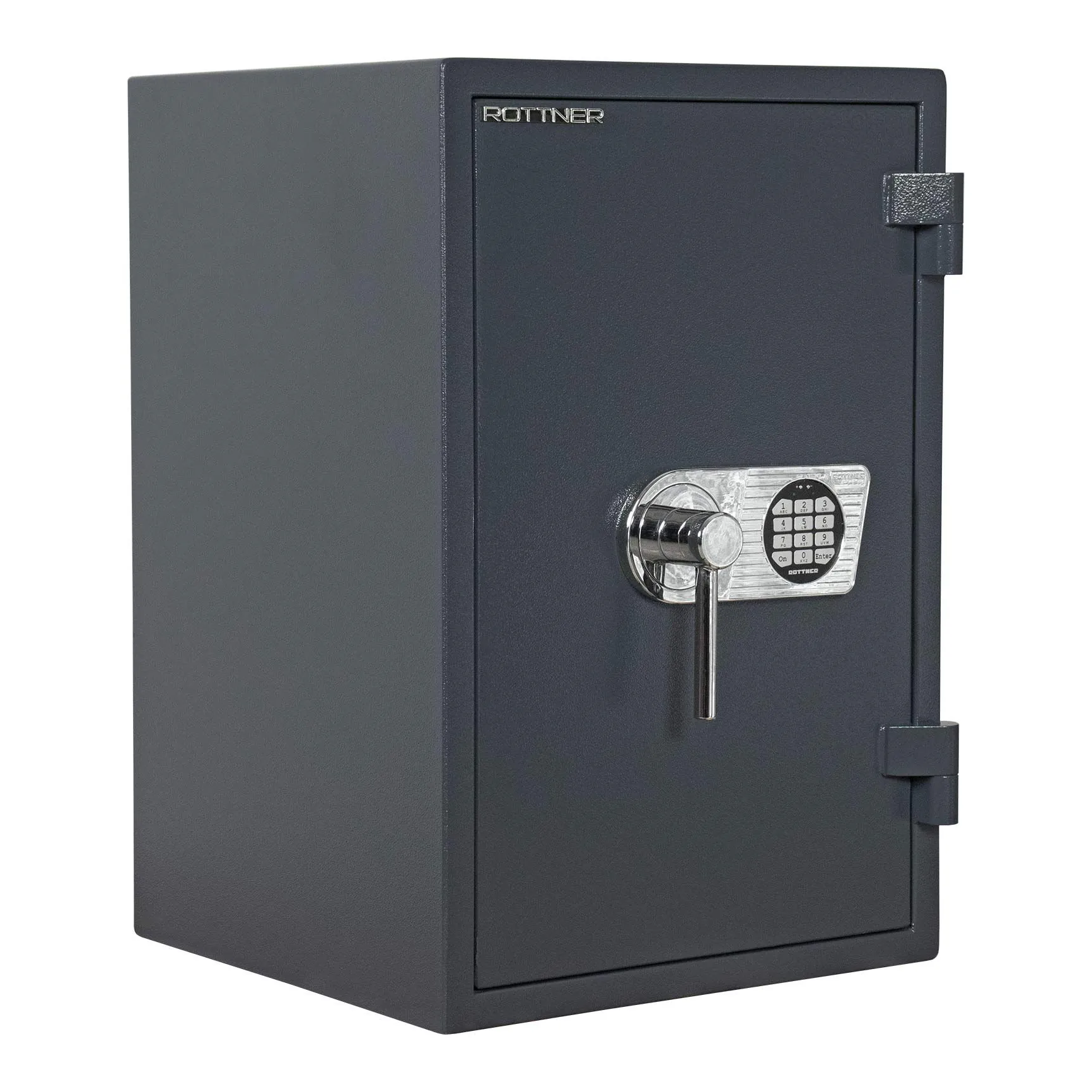 Rottner Atlas Fire 65 Elektronikschloss Anthrazit T05665 – Frontansicht