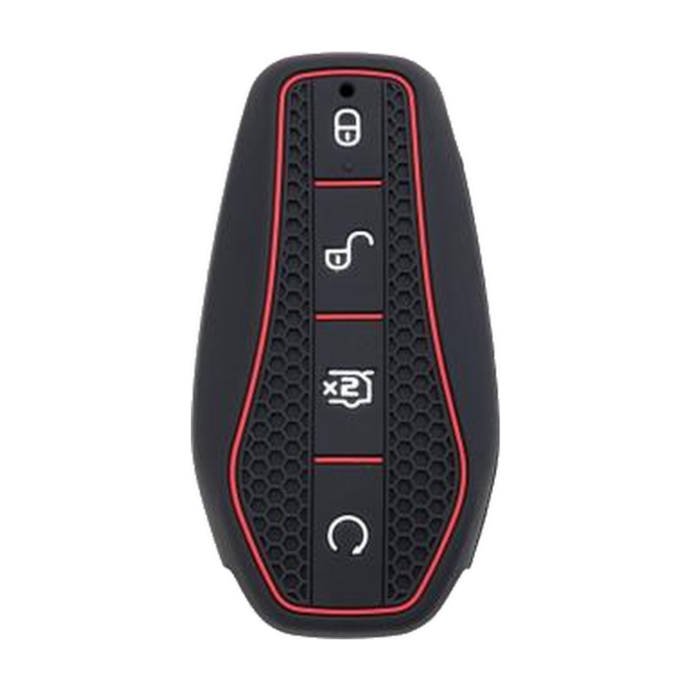 Silikon-Schlüsselhülle von Silca CVBY4B01, geeignet für BYD, 4 Tasten – Produktfoto