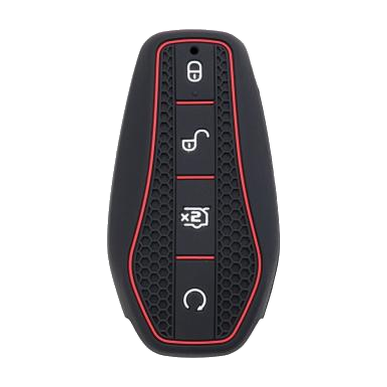 Silikon-Schlüsselhülle von Silca CVBY4B01, geeignet für BYD, 4 Tasten – Produktfoto