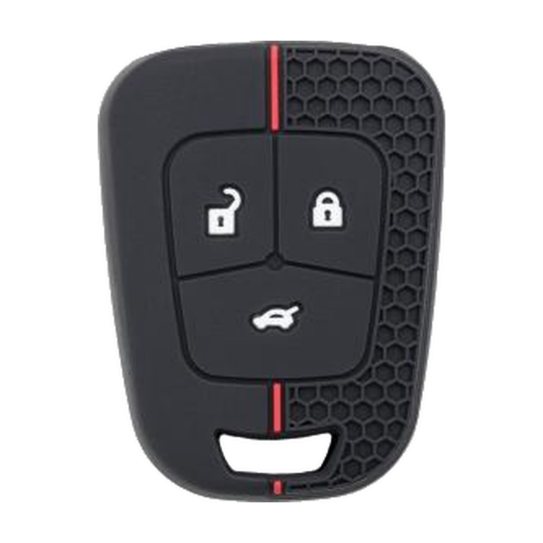 Silikon-Schlüsselhülle von Silca CVCH3B04, geeignet für Chevrolet / Opel / Vauxhall, 3 Tasten – Produktfoto