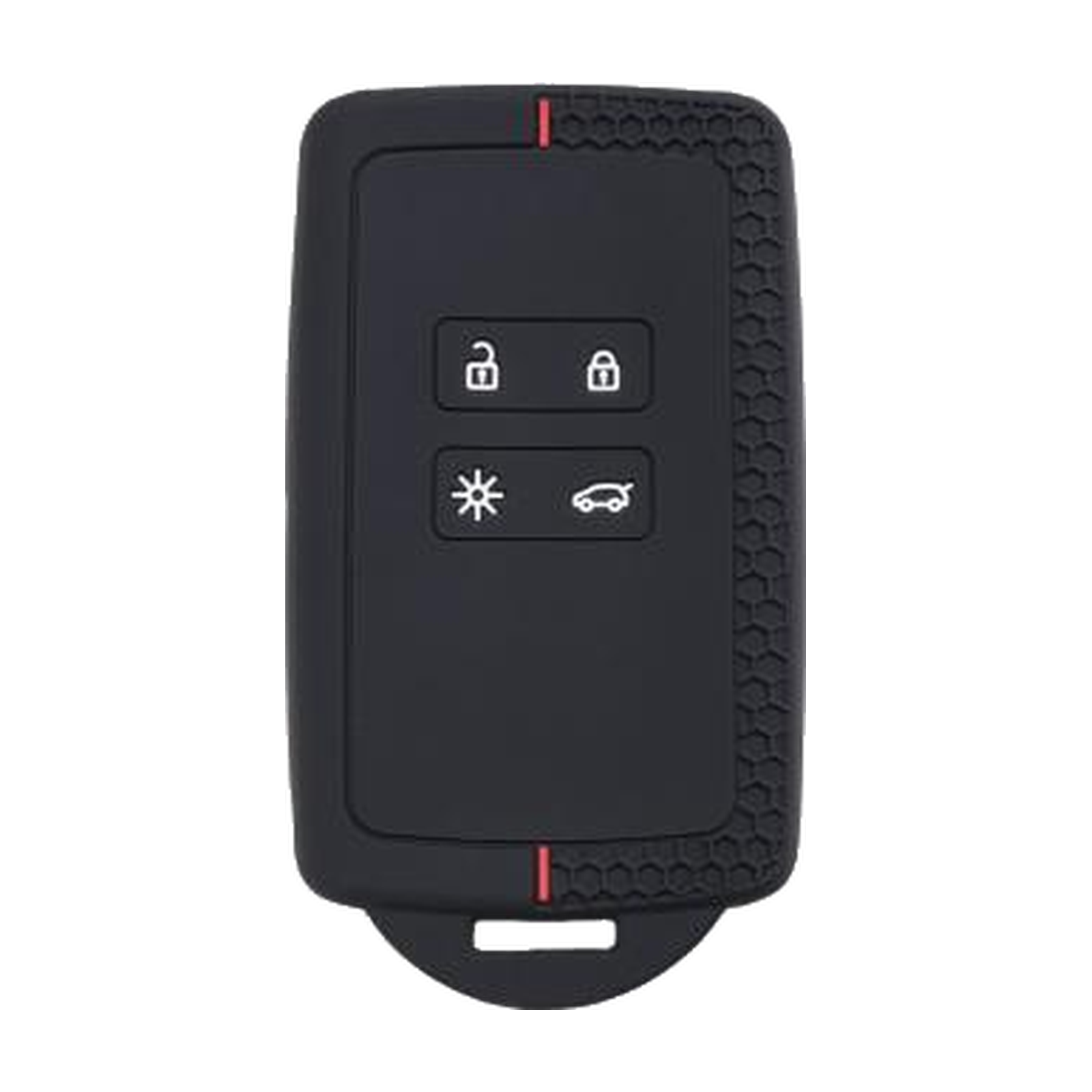 Silikon-Schlüsselhülle von Silca CVRN4B01, geeignet für Renault, 4 Tasten – Produktfoto