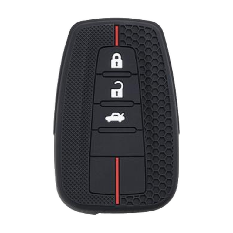 Silikon-Schlüsselhülle von Silca CVTO3B07, geeignet für Toyota, 3 Tasten – Produktfoto