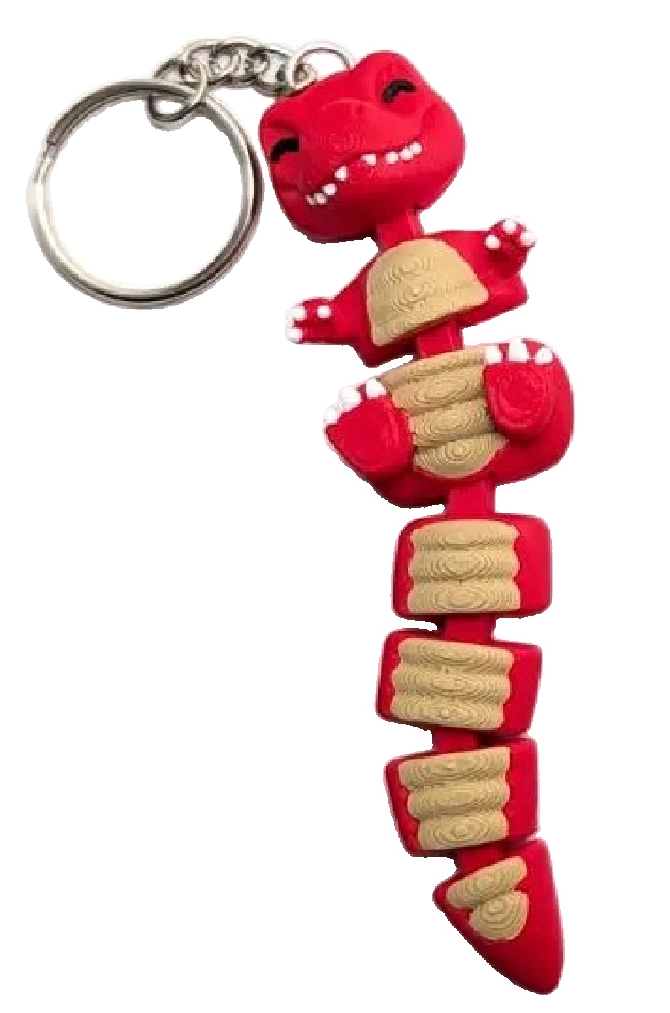 3D-Schlüsselanhänger Dino – Originalproduktfoto, Made in Germany