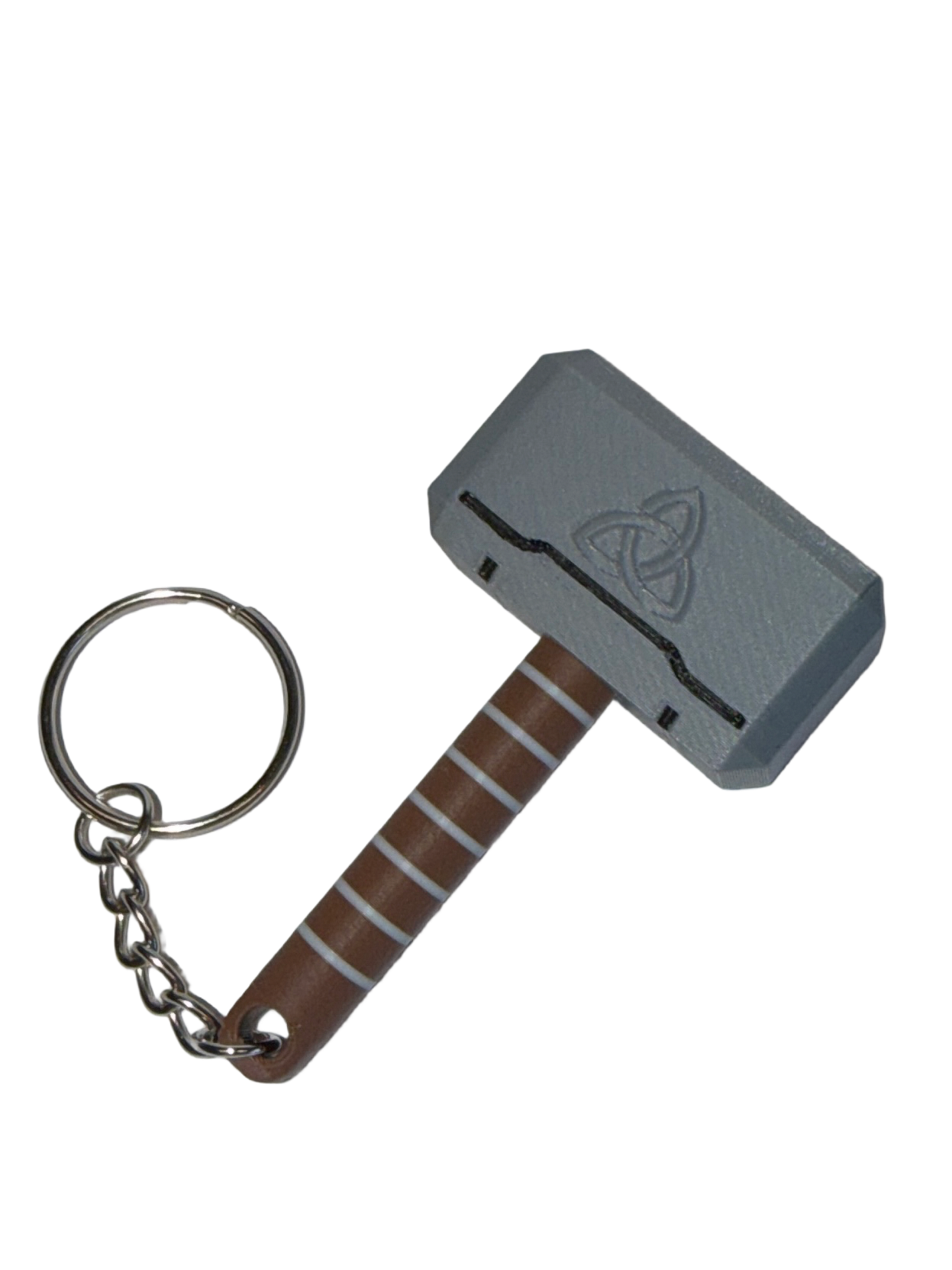 3D-Schlüsselanhänger Hammer Mjölnir – Originalproduktfoto, Made in Germany