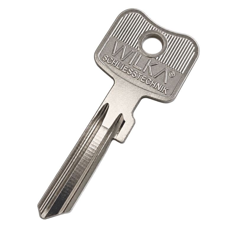 Original WILKA 1400 / 1463 Schlüssel – helle Produktabbildung für Nachschlüssel nach Code