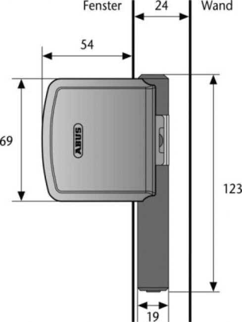 ABUS Fenstersicherung FAS101 W – Produktdetail
