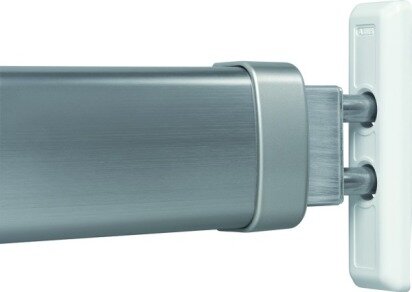 ABUS Panzerriegel PR2700 in Edelstahl-Look mit Zylinder – Produktdetail