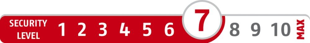 ABUS Vorhangschloss 86TI/45 für Halbzylinder – Ansicht 2
