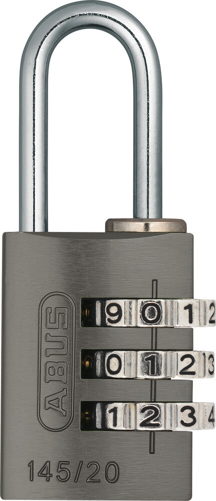 ABUS Zahlenschloss 145/20 titanium