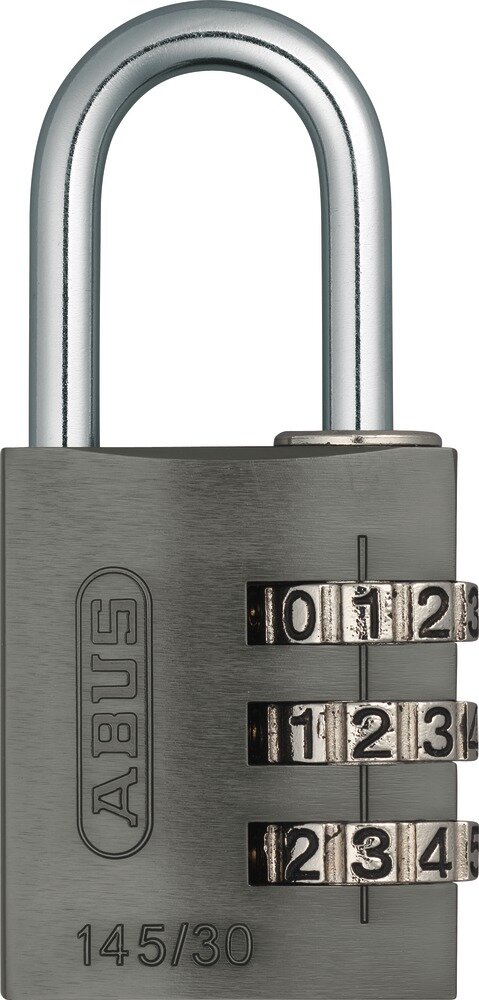 ABUS Zahlenschloss 145/30 titanium