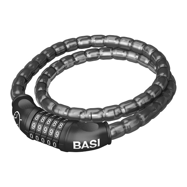 BASI ZR 308 Panzerkabel, 5-stelliges Zahlenschloss