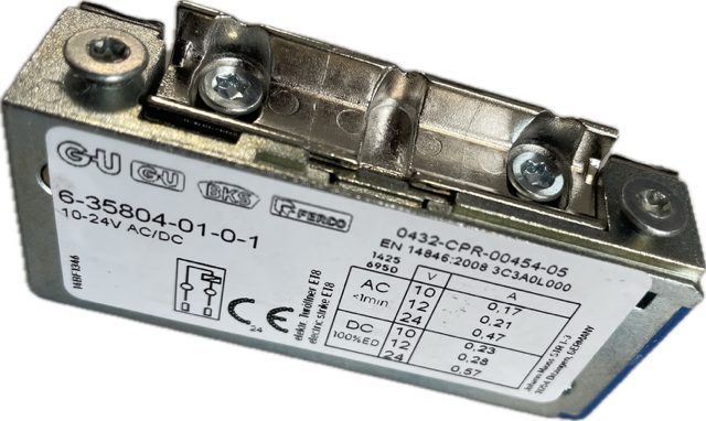 BKS Türöffner ET8 A, GU BKS 6-35804-01 ohne mechanische Entriegelung – Produktdetail
