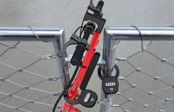 E-Scooter ZR 320 Handschellenschloss mit vierstelligem Zahlencode – Produktdetail
