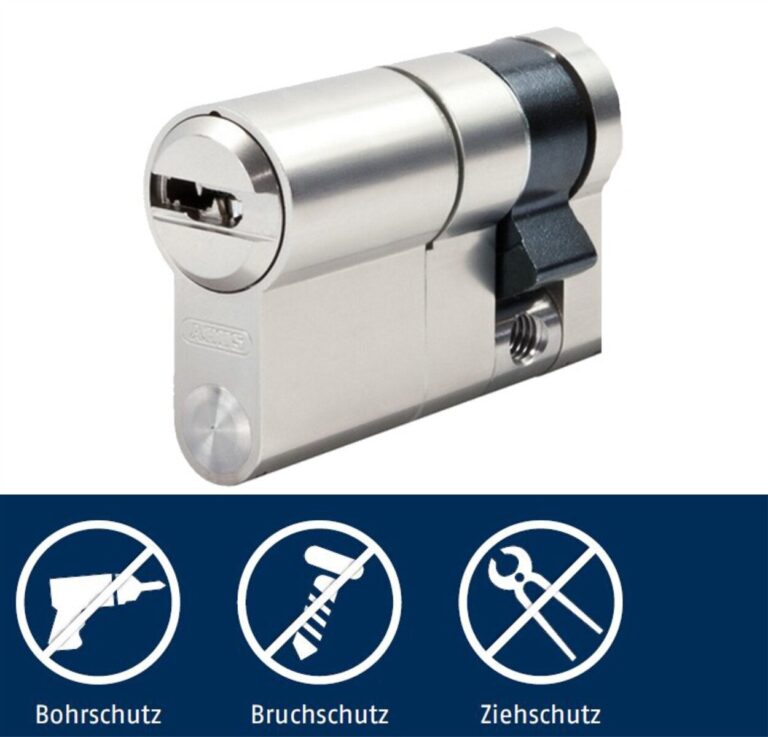 Halbzylinder ABUS Bravus 2000 MX Modular mit Bohr- und Ziehschutz – Beispielabbildung