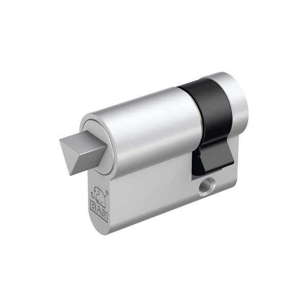 Profil-Halbzylinder mit Dreikant, 10/30 mm, Dreikant 8 mm außenliegend – Beispielabbildung