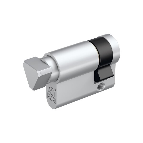 Profil-Halbzylinder mit Dreikant, 10/30mm, Dreikant 17 mm außenliegend – Beispielabbildung