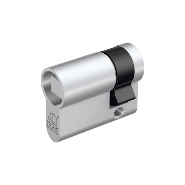 Profil-Halbzylinder mit Vierkant, 10/30 mm, Vierkant 8 mm innenliegend – Beispielabbildung