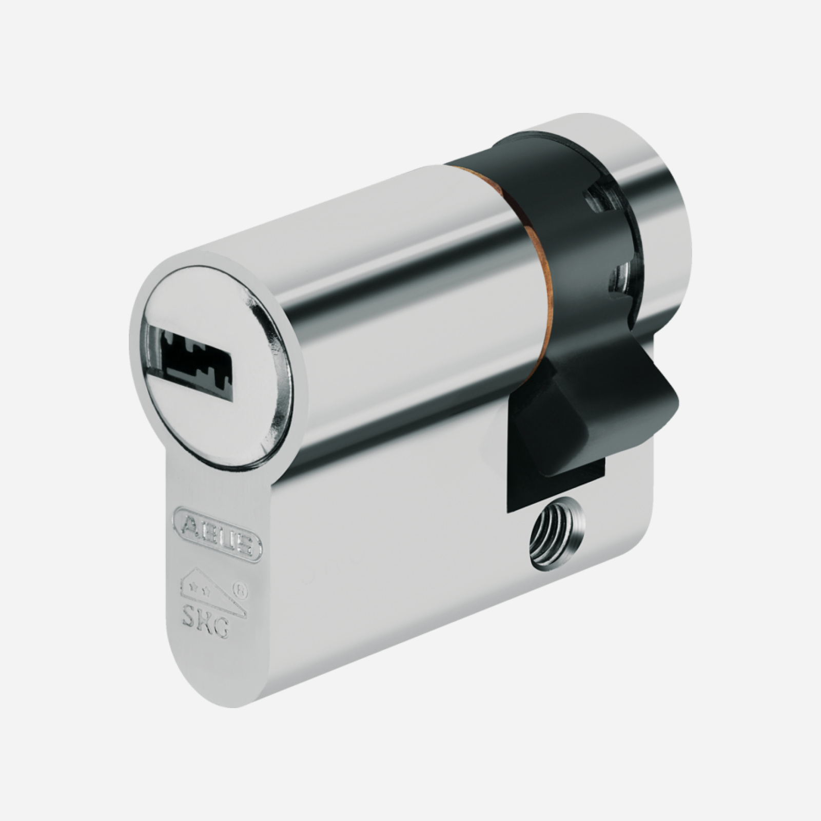 Original ABUS XP20S Halbzylinder – Beispielgröße