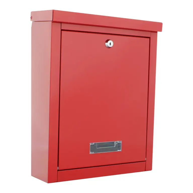 Rottner Briefkasten Brighton rot – Ansicht 1