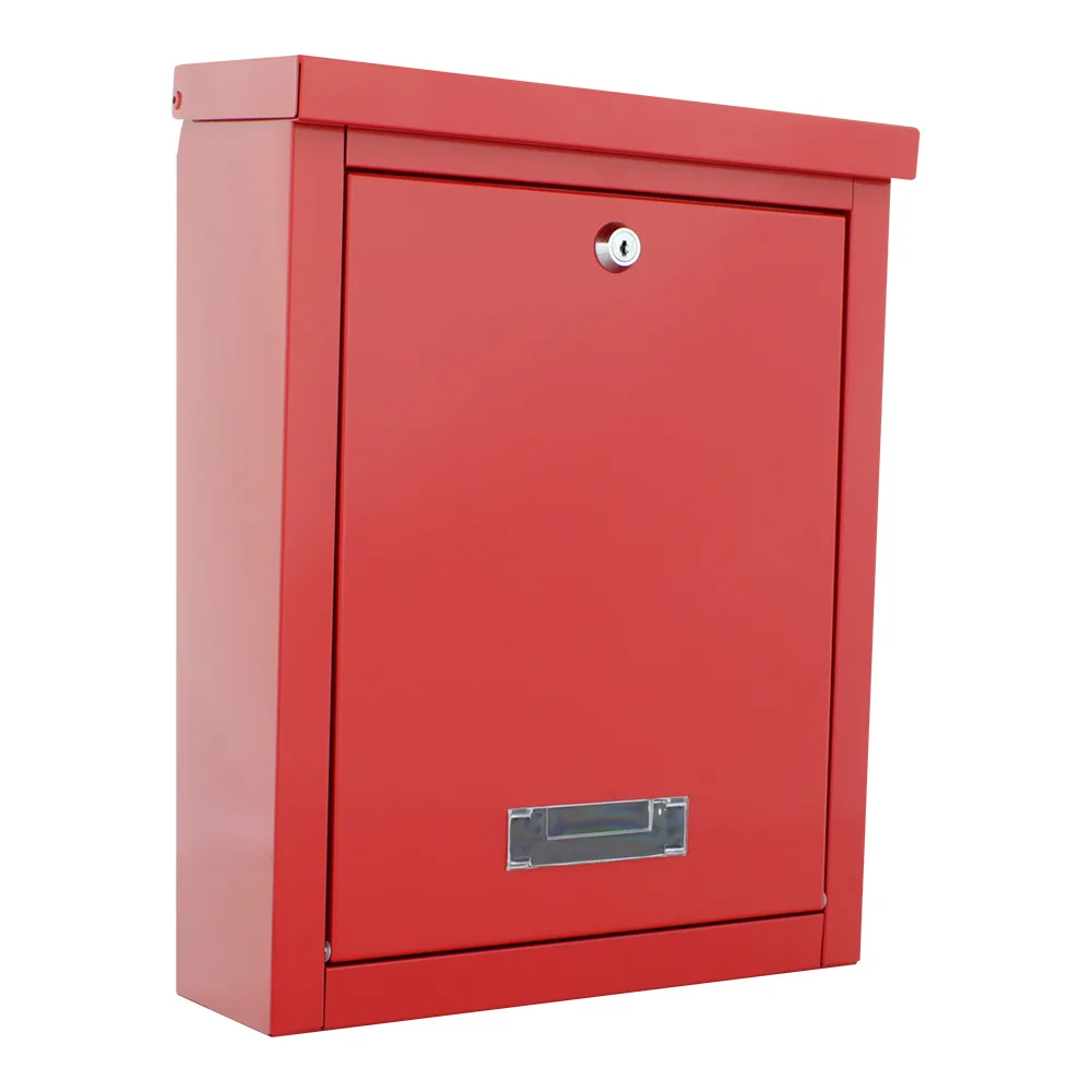 Rottner Briefkasten Brighton rot – Ansicht 1