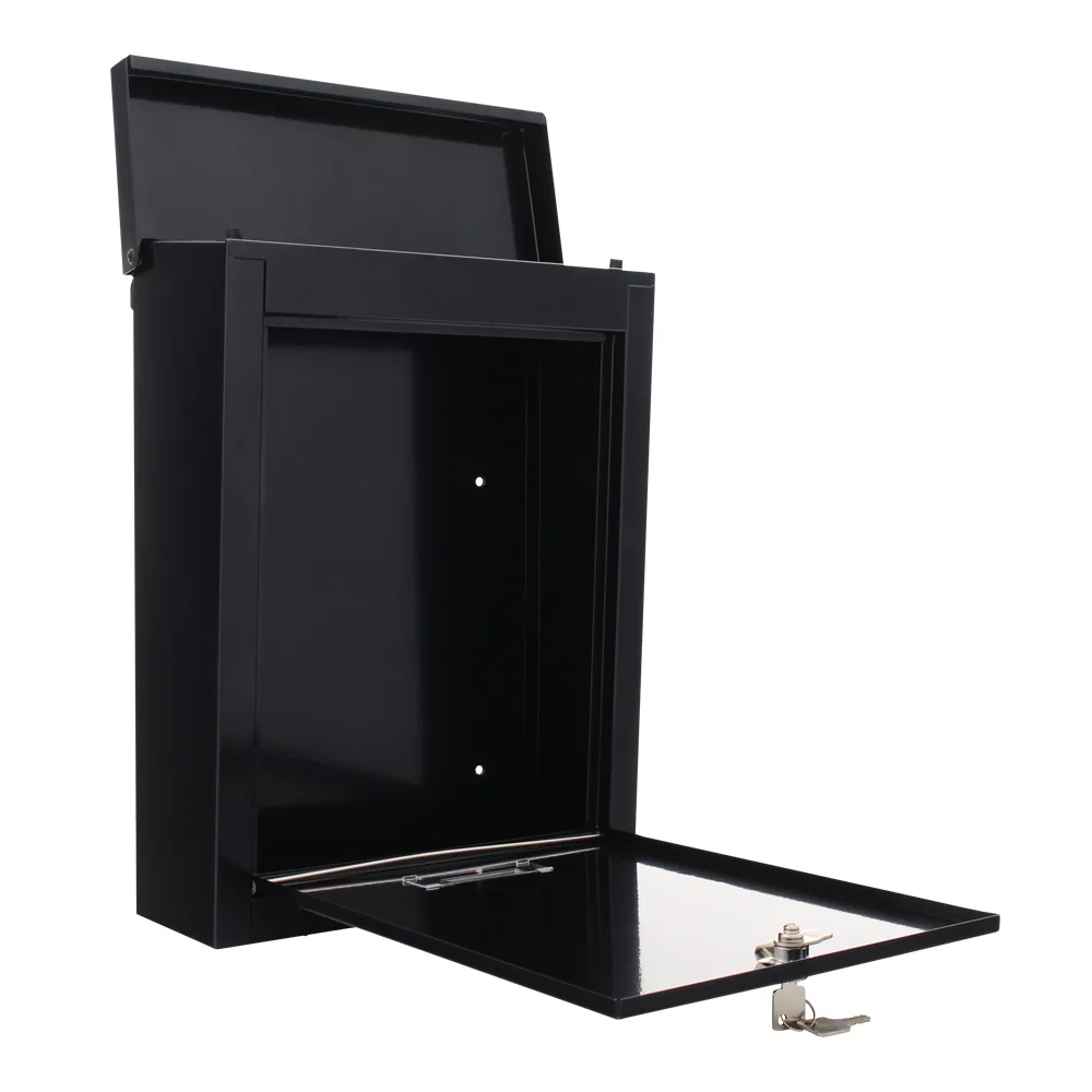 Rottner Briefkasten Brighton schwarz – Ansicht 2