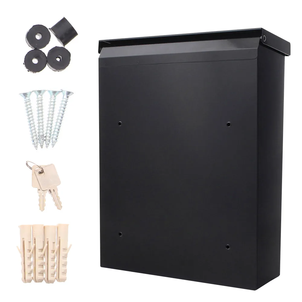 Rottner Briefkasten Brighton schwarz – Ansicht 5