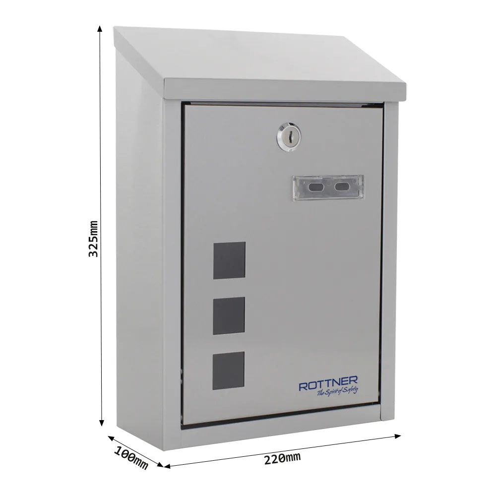 Rottner Briefkasten Casa Inox – Ansicht 4
