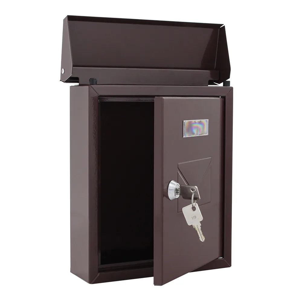 Rottner Briefkasten Cesena braun – Ansicht 2