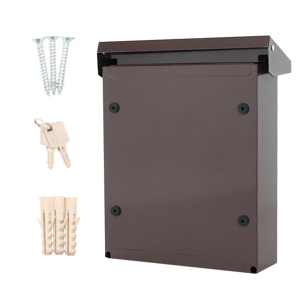Rottner Briefkasten Cesena braun – Ansicht 5