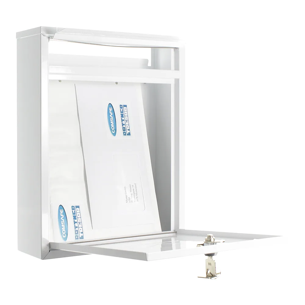 Rottner Briefkasten Como weiss – Ansicht 2