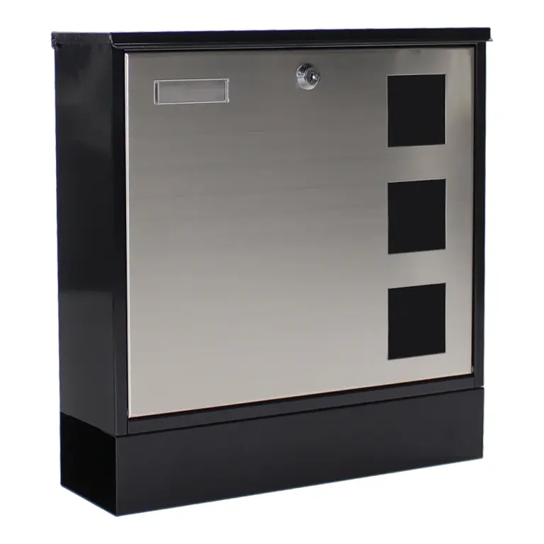 Rottner Briefkasten Design Mailbox schwarz – Ansicht 1