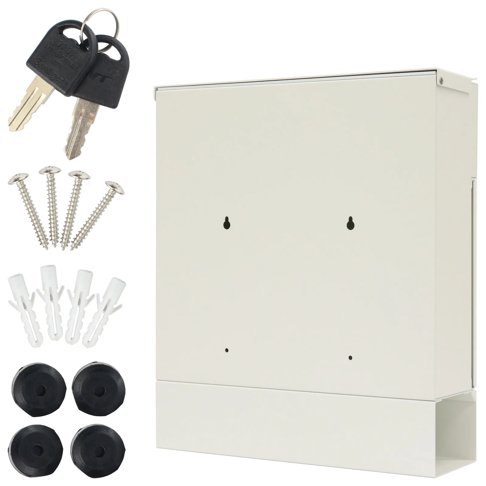 Rottner Briefkasten Globe weiss – Ansicht 5
