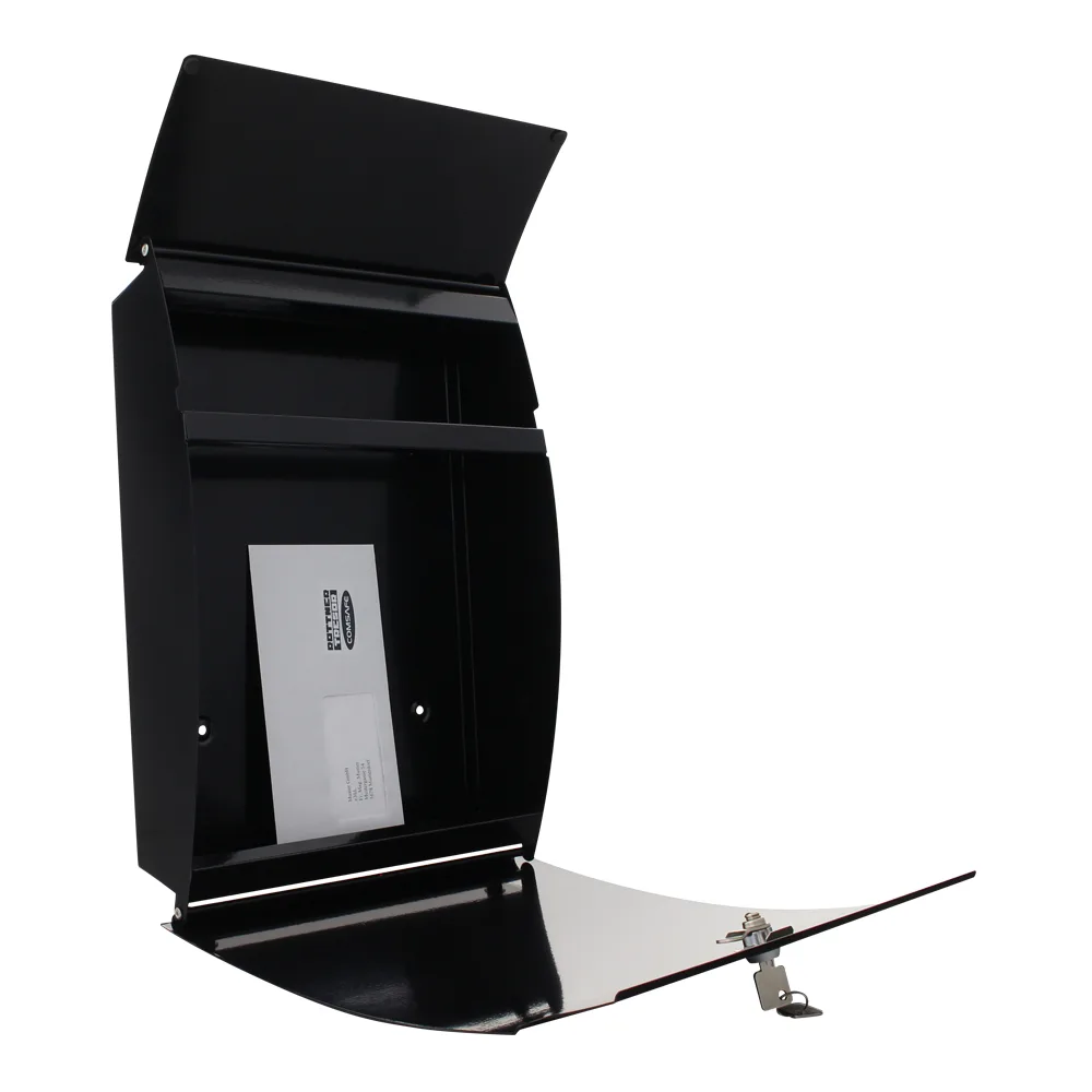 Rottner Briefkasten Harrow schwarzgrau – Ansicht 3