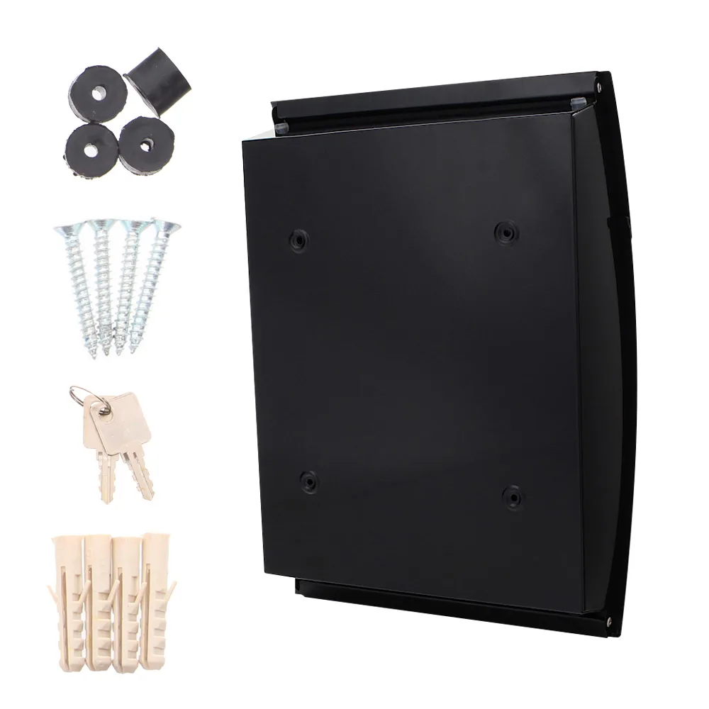 Rottner Briefkasten Harrow schwarzgrau – Ansicht 5