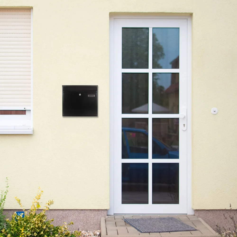 Rottner Briefkasten Hochhaus II schwarzgrau – Ansicht 5