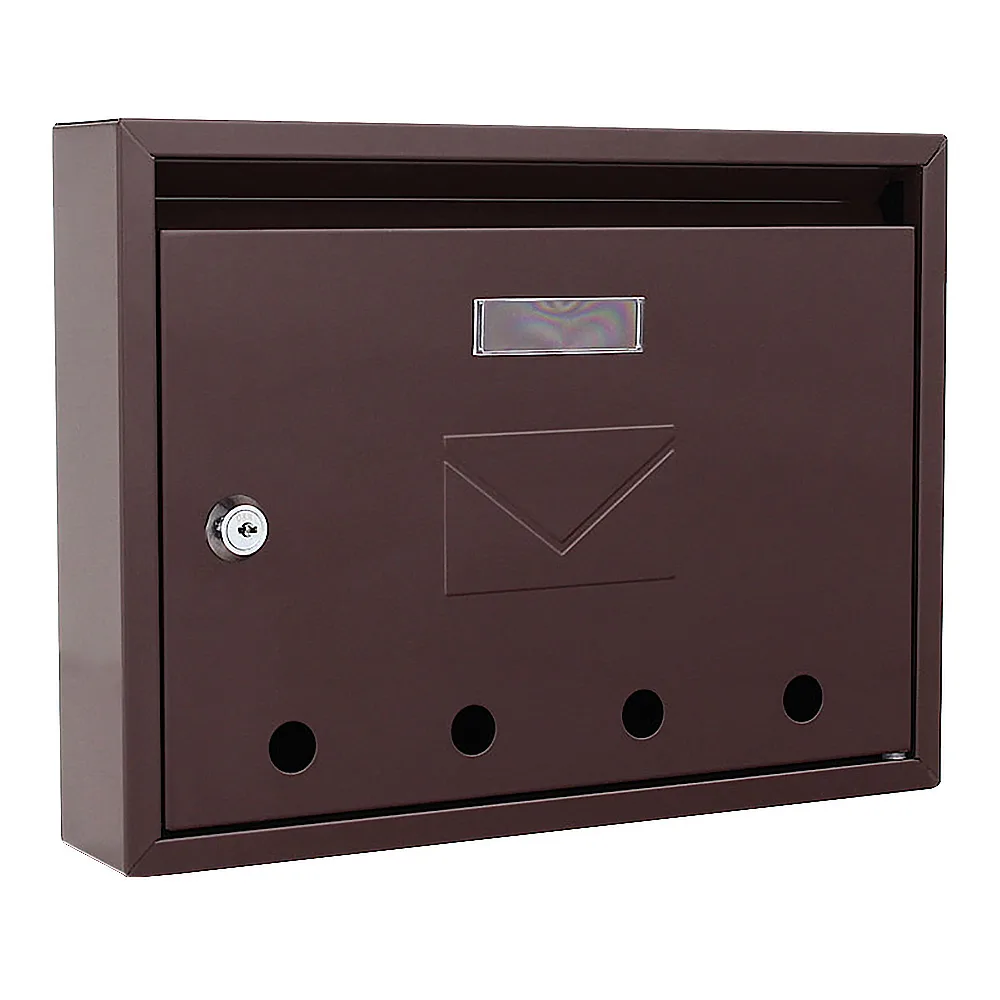 Rottner Briefkasten Imola braun – Ansicht 1
