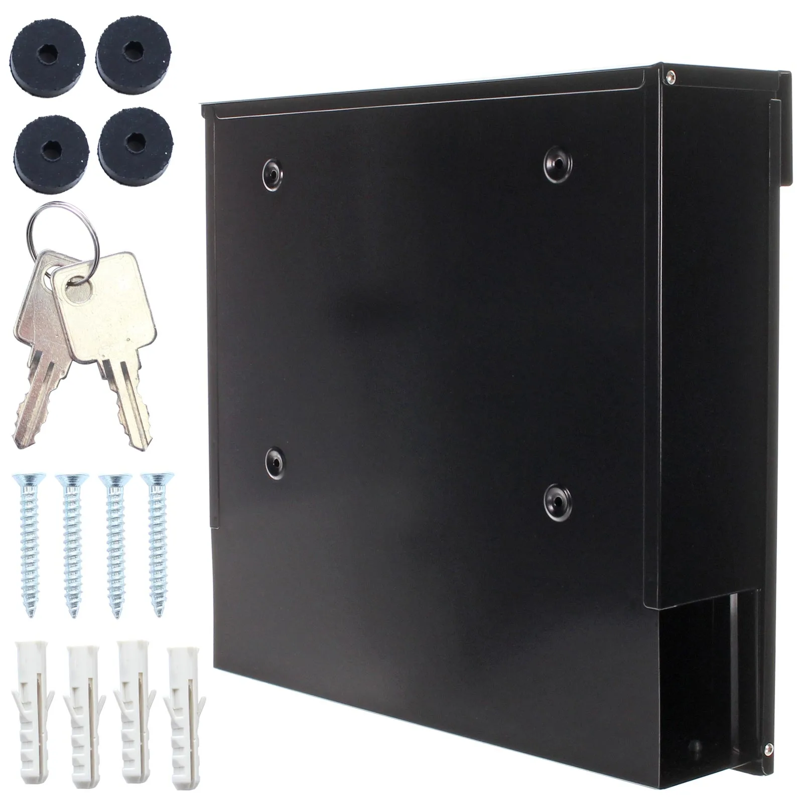 Rottner Briefkasten Kensington schwarz – Ansicht 4