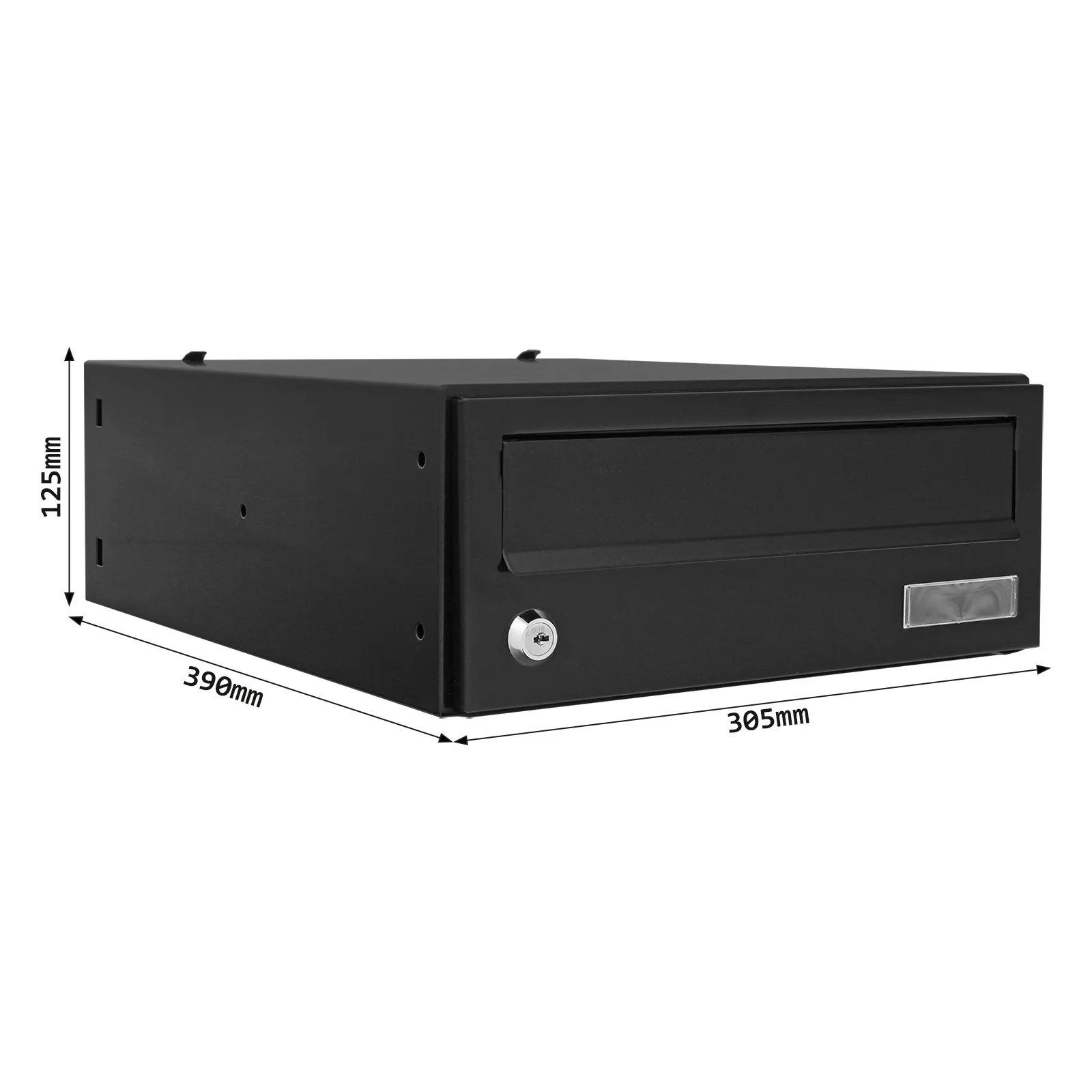 Rottner Briefkasten Modul ELM MZ BLACK – Ansicht 3