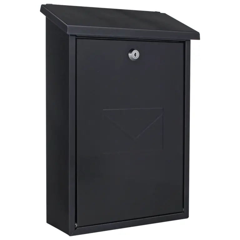 Rottner Briefkasten Parma schwarzgrau – Ansicht 1