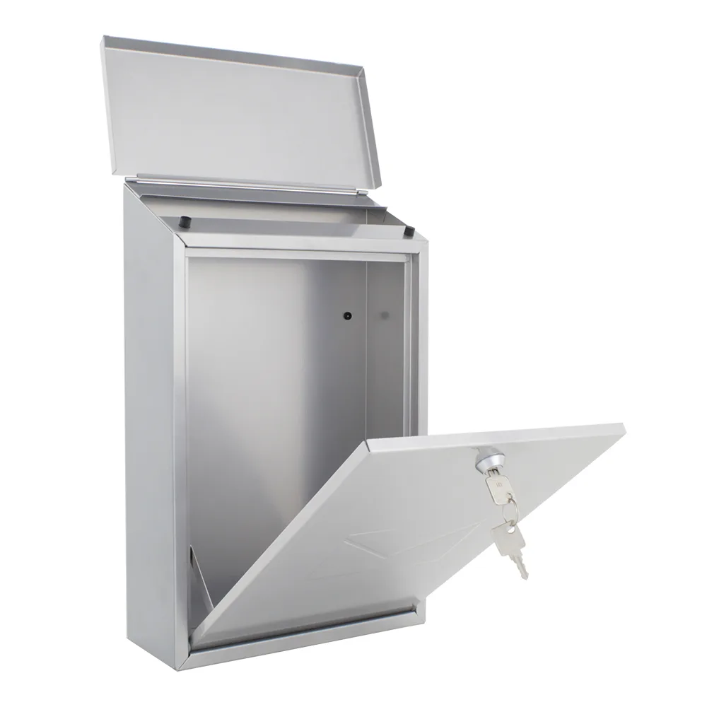 Rottner Briefkasten Parma silber – Ansicht 2
