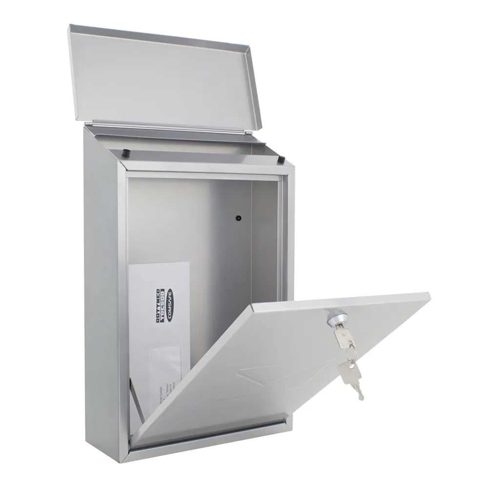Rottner Briefkasten Parma silber – Ansicht 3