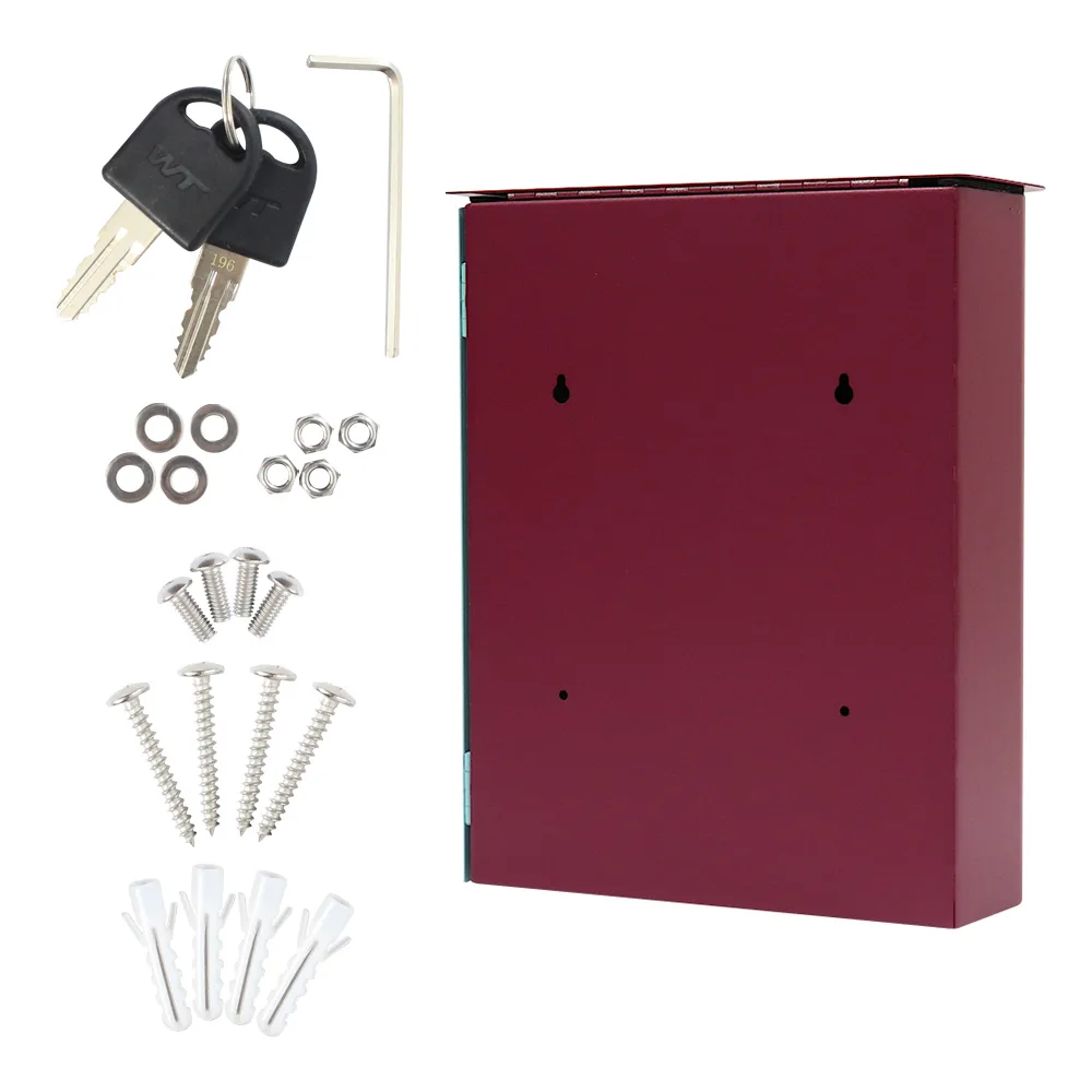 Rottner Briefkasten Splashy berry türkis – Ansicht 6