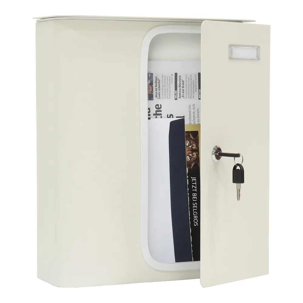 Rottner Briefkasten Splashy weiß weiß – Ansicht 2