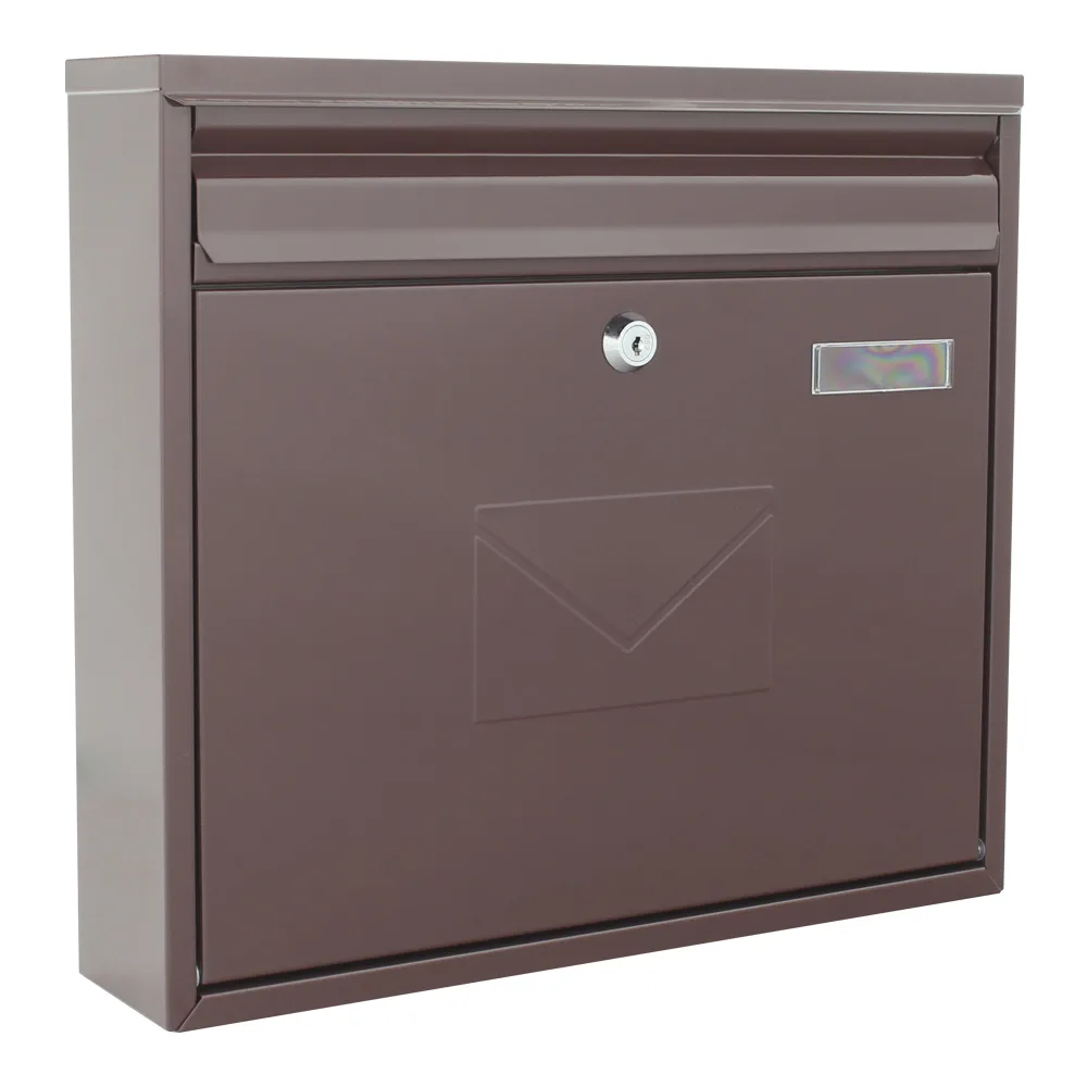 Rottner Briefkasten Teramo braun – Ansicht 1