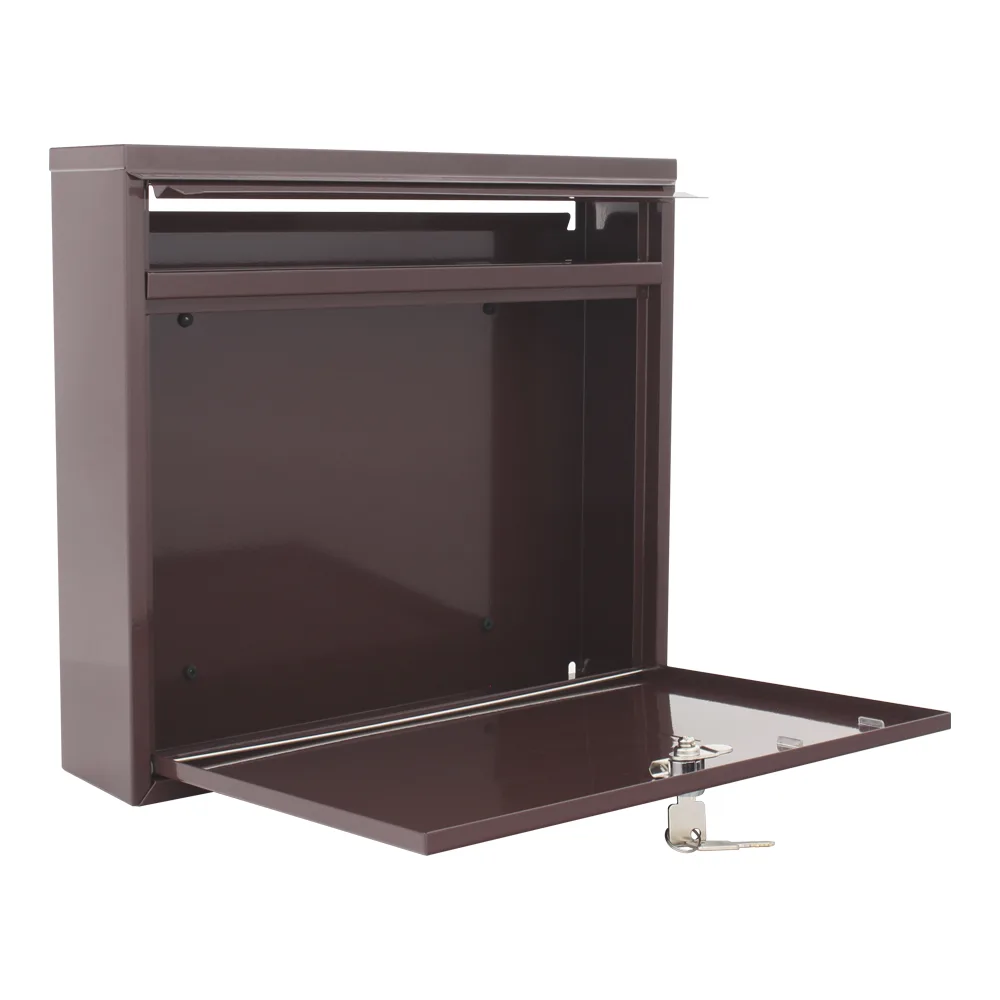 Rottner Briefkasten Teramo braun – Ansicht 2