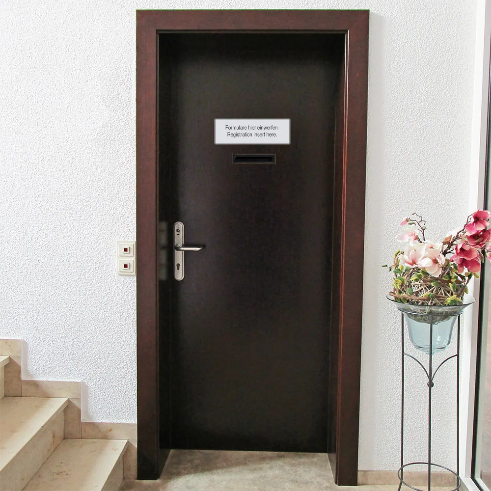 Rottner Briefkasten Udine schwarzgrau – Ansicht 7