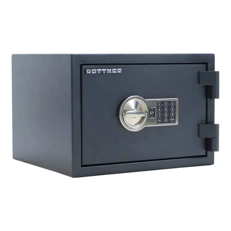 Rottner Dokumententresor EN1 Fire Hero 30 Elektronikschloss anthrazit – Ansicht 1