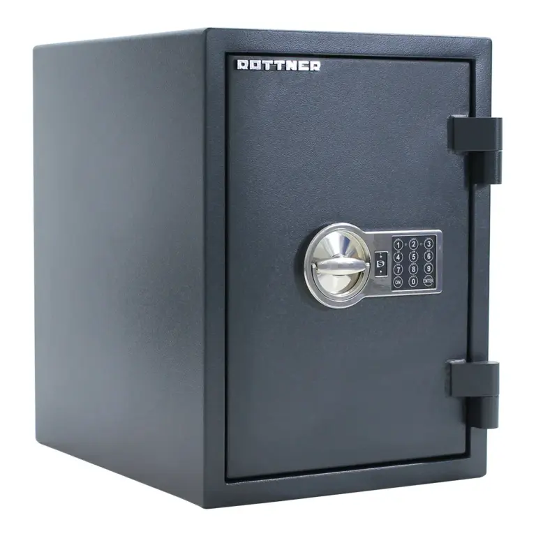 Rottner Dokumententresor EN1 Fire Hero 50 Elektronikschloss anthrazit – Ansicht 1